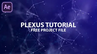 After Effects Plexus Background Tutorial Beginner Friendly