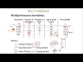 Lecture 3 Linear Regression with multiple variables Part 1