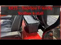 Backhoe Friendly Toolbox Installation - Rural King RK25 TYM T25