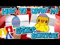 How To Draw An Easter Egg Folding Surprise