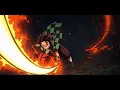 Tanjiro uses FIRE Breathing for the FIRST time 4k 60fps