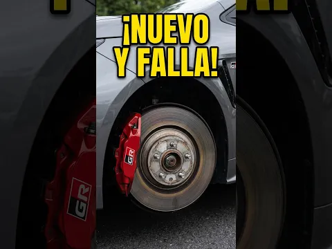 Mi Corolla GR NUEVO huele a quemado y le rechinan los frenos como coche viejo (Agencia Lomas Verdes)