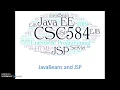 JavaBeans with JSP