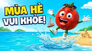 🍅 Cà Chua Doppi 💯 Mùa Hè Vui Nhộn! ☀️🌴 Những Cuộc Phiêu Lưu Thú Vị! 💯 Phim Hoạt Hình