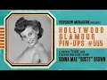 Hollywood Glamour Pin-Up 555 - A Vintage Tease Loop with Donna Mae Busty Brown