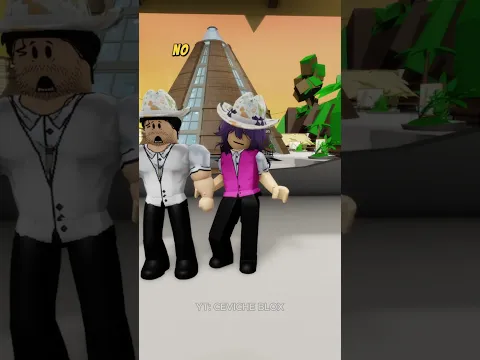 DINOSAURIOS ATACAN LA CUIDAD - parte 2 😨🦖 #shorts #roblox