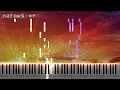 ポケットモンスター メガボルテージ OP - GET BACK / ゆず【ピアノ楽譜】Pokémon Horizons Opening 5【Piano Tutorial & Sheets】