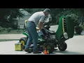 How To Change Oil Oil Filter John Deere D100 Lawn Mower Maintenance