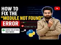 How to Fix The Module Not Found Error Python NLP Keyword Extraction