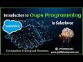 Introduction to Oops Programming in Salesforce AJ Skill Development