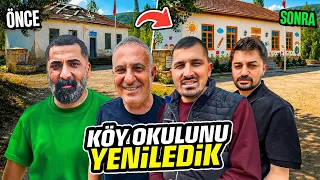 ESKİ KÖY OKULUNU YENİLEDİK | SON HALİ ŞOK ETTİ