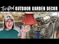 Thrifting For Clever Outdoor Garden Decor You Need To See