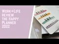 Review Work Life planner by The Happy Planner