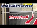This RV Screen Door Trick Changes Everything Auto-Close Safoner RV Screen Door Closer