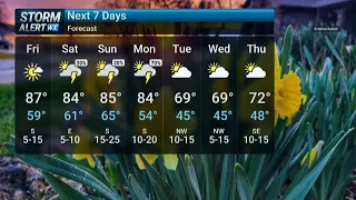 Friday Midday Weather 2026