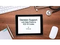 Decision Support Linking ICD-10 Codes