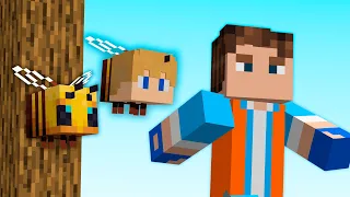 VIDA de ABELHA no Minecraft!