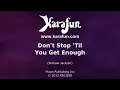 Don't Stop 'Til You Get Enough - Michael Jackson | Karaoke Version | KaraFun