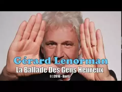 Download MP3 Gérard Lenorman - La Ballade Des Gens Heureux (Karaoke )