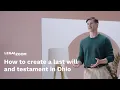 How to create a last will and testament in Ohio