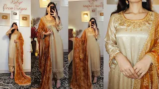 Trending Pakistani dress cutting & Stitching/ Party wear dress designing#new #viral #dress #kurti