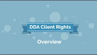 DDA Rights Overview