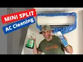 How to clean DUCTLESS MINI SPLIT air conditioner Mitsubishi