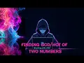 Program for finding of two numbers