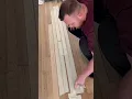 3 Step Solution To Fixing Gaps in Wood Floors (How To)👀 #floorrestoration