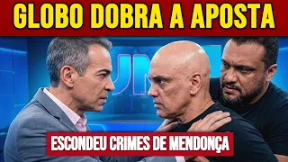 JORNAL Nacional ESCONDE CRIMES de André Mendonça e PROSSEGUE ATANCANDO Moraes