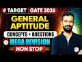 General Aptitude For GATE 2026 All Branches Concepts Questions GATE 2026 Mega Revision