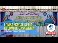 Lomba Ekspose Ketua Kelompok Dasawisma Tingkat Kabupaten Agam Tahun 2022