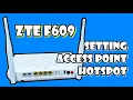 Lagu Tutorial Setting Modem ZTE F609 Jadi AP Voucher Wifi Hotspot MikroTik