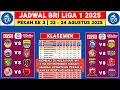 Download Lagu BERUBAH! Jadwal Liga 1 2025 Pekan ke 3 - PSIM vs Persib - Persebaya vs Bali - Liga 1 Indonesia 2025