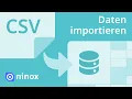Daten importieren Basics Ninox Tutorials