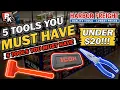 Top 5 HARBOR FREIGHT Tools You MUST Have UNDER 20 Good or Junk
