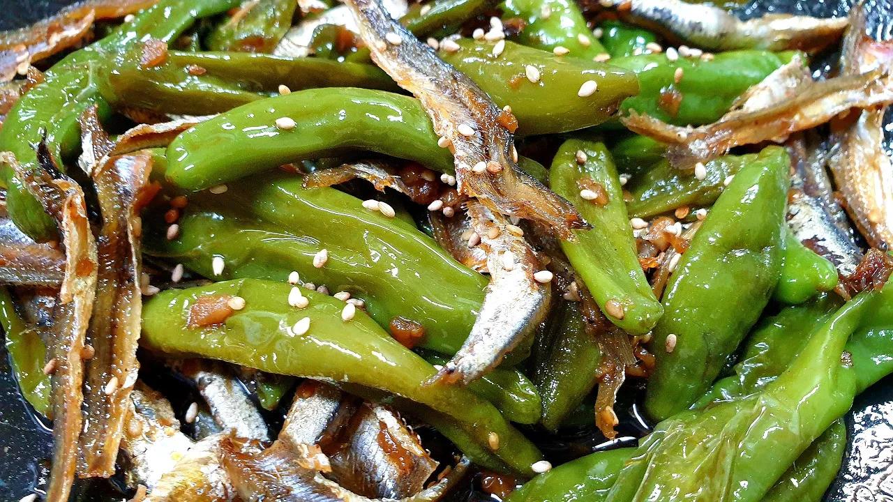 꽈리고추 멸치볶음