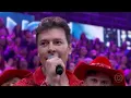 Lagu Rodrigo Faro canta 'Amar é' para o Roupa Nova | Domingão com Huck 17/08/2025