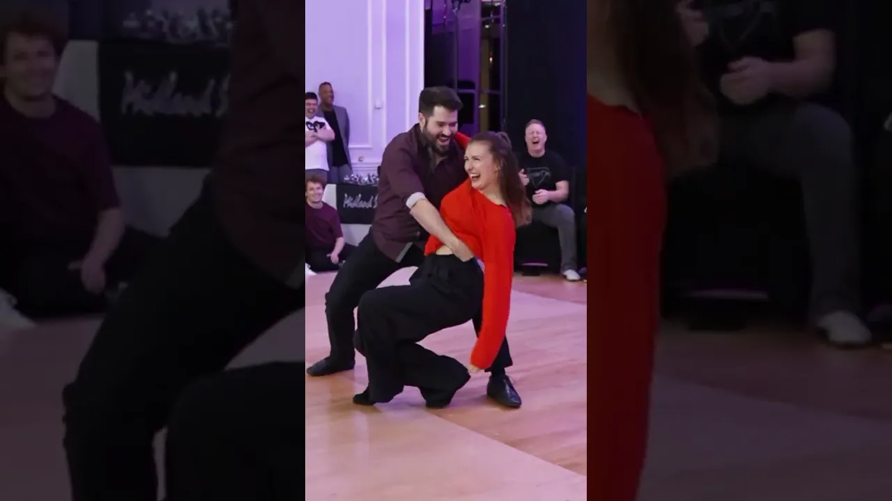🕺West Coast Swing Improv Freestyle Dance by Ben Morris & Torri Zzaoui