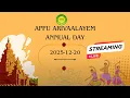 Lagu 15th APPU ARIVAALAYEM ANNUAL DAY | 2025.12.20