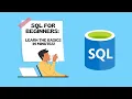 Introduction to SQL Building a Database with Microsoft SQL Server Studio