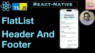 Header and Footer in FlatList
