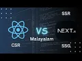React vs Next js Tutorial 2025 Next js React 2025