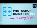 Photoshop Quick Tips How To Merge Layers