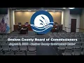 Onslow County Board of Commissioners Meeting