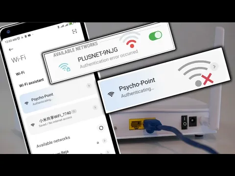 Download MP3 How To Fix WIFI Authentication Error Problem on Android || WIFI keep authenticating