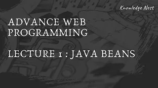 Advance Web Programming Unit I Javabean Introduction and advantages