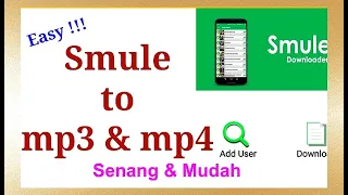 Download Download SMULE  songs to Mp4 \u0026 Mp3 - Easy Steps #Download #Smule #Mp3 #Mp4 MP3