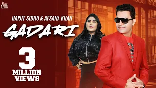 Gadari | ( Full Song) | Harjit Sidhu & Afsana Khan | New Punjabi Songs 2019 | Jass Records