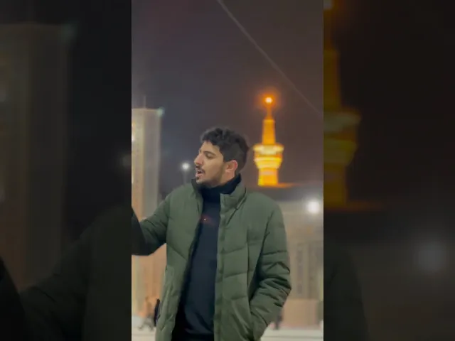 ⁣في حرم الامام الرضا انيس النفوس #حيدر_الحلواجي